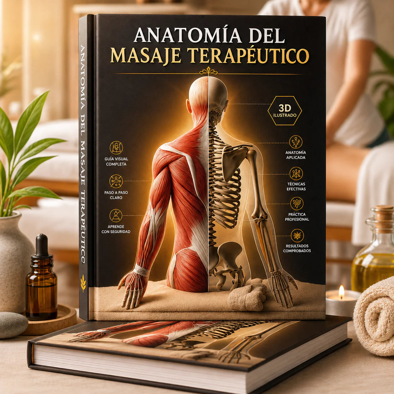 GUIA PARA PRINCIPIANTES DE MASAJES TERAPEUTICOS COMPLETA + 5 BONUS